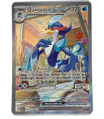 Amazon.com: Pokemon - Quaxwell 207/193 - Paldea Evolved